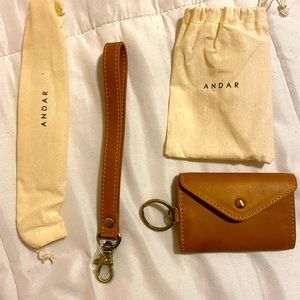 Andar Poppy Wallet, Camel